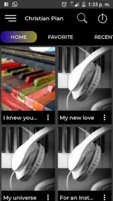 christian piano music android App screenshot 0