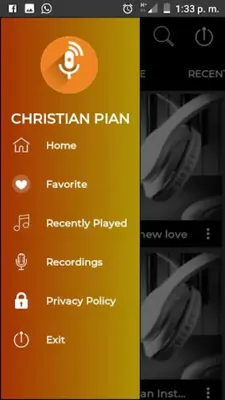 christian piano music android App screenshot 2